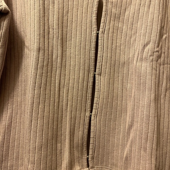 NWT Size XL Madewell Ribbed Cropped Cardigan - Picture 8 of 8